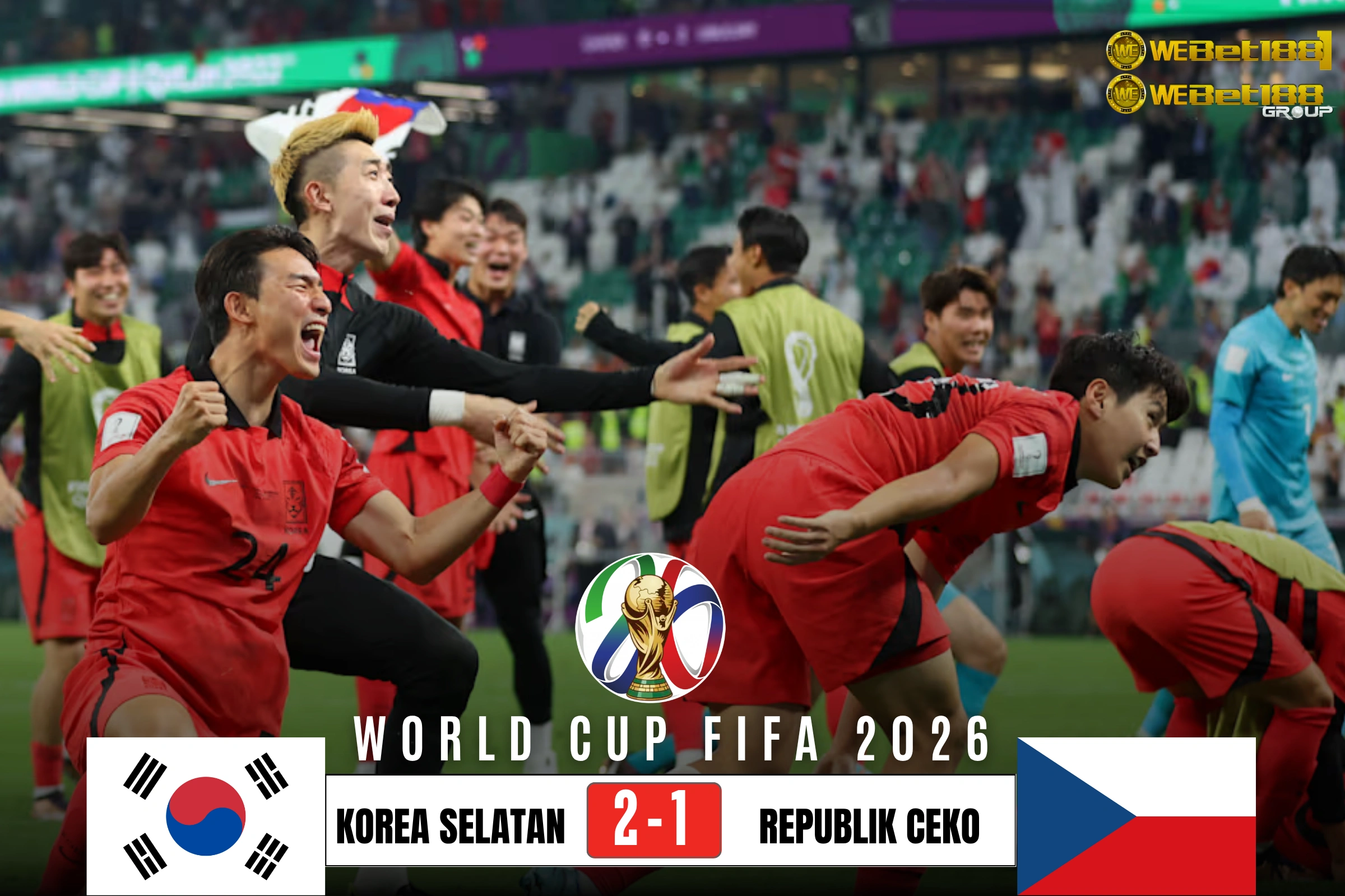 Piala Dunia 2026: Korea Selatan 2-1 Republik Ceko - Webet188.news